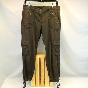 Women's size 4 New York & Co brown cargo pants